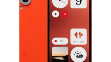 CMF Phone 1 orange color