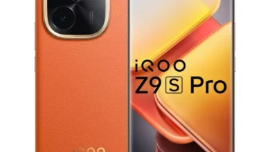 vivo iQOO Z9s Pro official image flamboyant orange color.