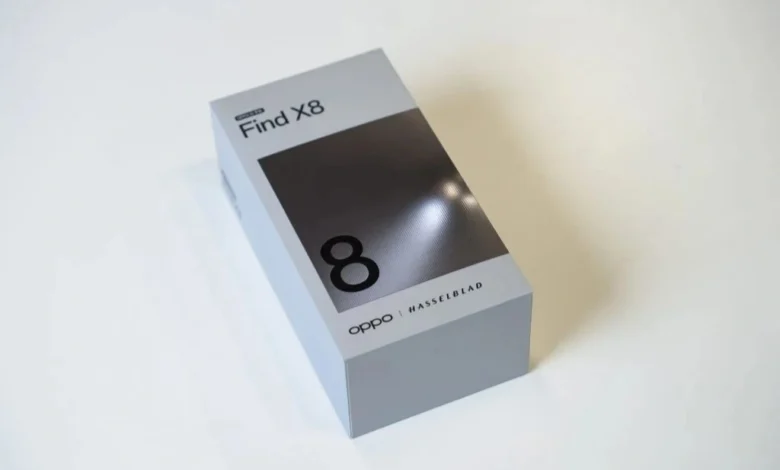 OPPO Find X8 box