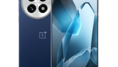 OnePlus 13 official Blue color image.